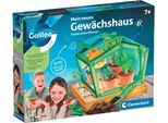 Experimentierkasten CLEMENTONI "Galileo Lab, Mein neues Gewächshaus", grün (weiß, neutral), Experimentierkästen, Kinder, Experimentierkasten, Made in Europe