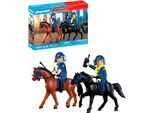 Konstruktions-Spielset PLAYMOBIL "Polizeireiterstaffel (71877), Action Heroes", bunt, Spielbausteine, Kinder, Kunststoff, Konstruktions-Spielset, Made in Europe