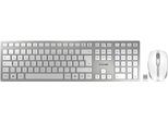 CHERRY Tastatur "DW 9100 SLIM", silber (silberfarben), B:16,8cm H:4,5cm T:53cm, Tastaturen, Tastatur