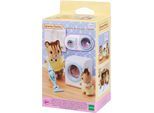 Spielwelt SYLVANIAN FAMILIES "Waschmaschine & Staubsauger (5445)", bunt, Spielfigurenwelten, Kinder, Kunststoff, Spielwelt