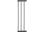 Verlängerung für Türschutzgitter HAUCK "Extension, 21 cm, Dark Grey", Baby, Gr. B/H/T: 21cm x 77cm x 1,5cm, grau (dunkelgrau), Kunststoff, Stahl, Schutzgitter Verlängerung für Türschutzgitter