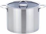 Kochtopf GSW "ELEGANCE", silber (silberfarben), Ø:26cm, Töpfe, Kochtopf, Induktion