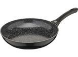 Bratpfanne GSW "Barisa", schwarz, H:5,8cm Ø:32cm, Pfannen, Bratpfanne, VITAFLON QUARZIT Antihaft-Versiegelung, Induktion