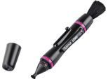 HAMA Reinigungsstift "Hama Lenspen "MicroPro II", schwarz, B/H/L: 9cm x 2,1cm x 23cm, Linsenreiniger, Reinigungsstift