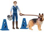 Spielfigur SCHLEICH "POCKET SET, Polizeieinsatz (81466)", bunt, Spielfiguren, Kinder, Kunststoff, Spielfigur