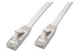 CAPTIVA Computer-Kabel "Kabel Patchkabel CAT 6a Kabel für Netzwerk, LAN und Ethernet 5m weiß", ohne farbbezeichnung, B:12cm H:1,2cm T:12cm, Kabel, Computer-Kabel