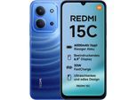XIAOMI Smartphone "Redmi 15C 4+128GB", Energieeffizienz: A, blau (moonlight blau), 128 GB, Mobiltelefone, Smartphone
