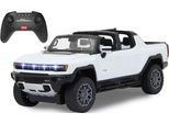 RC-Auto JAMARA "Deluxe Cars, Hummer EV 1:16, weiß - 2,4 GHz", weiß, Fernlenkfahrzeuge, KinderB:15cm H:13,2cm T:34,4cm, RC-Auto, mit LED-Lichtern, B:15cm H:13,2cm T:34,4cm