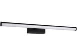 EGLO Wandleuchte "VADUMI Wandlampe - Kunststoff - LED - 11W - IP44", schwarz, 1, H: 5cm, 1 Stk., Leuchten, Wandstrahler, Wandspot, Wohnzimmer, Flur, Schlafzimmer,L60xH5xAL12,5cm, Wandleuchte