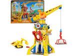 Spielwelt SPIN MASTER "Rubble & Crew - Barkyard Playset", bunt, Spielfigurenwelten, KinderH:68cm, Kunststoff, Spielwelt, mit Licht- und Soundeffekt, H:68cm