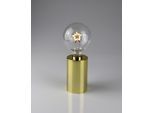 LED Dekoobjekt AM DESIGN "Stern Lampe gold", gold, H:22,5cm L:9,5cm, Leuchten, LED Dekoobjekt, 9x22,5 cm