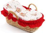 Puppen Tragetasche CHIC2000 "Elefant, 45 cm", rot (rot, weiß), Puppenausstattungen, KinderB:45cm H:30cm T:45cm, Baumwolle, Polyester, gemustert, Puppen Tragetasche, B:45cm H:30cm T:45cm