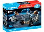 Konstruktions-Spielset PLAYMOBIL "Weltraummission (71734), Playmobil Action Heroes", bunt, Spielbausteine, Kinder, Kunststoff, Konstruktions-Spielset, Made in Europe
