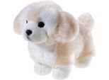 Kuscheltier HEUNEC "Misanimo, Short legs club, Terrier", beige, Plüschfiguren, KinderB:19cm H:23cm, Kuscheltier, B:19cm H:23cm