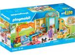 Konstruktions-Spielset PLAYMOBIL "Welpenhaus (71743), Playmobil My Life", bunt, Spielbausteine, Kinder, Kunststoff, Konstruktions-Spielset