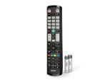 HAMA Universal-Fernbedienung "Universal Ersatzfernbedienung für Samsung TV, lernfähig", schwarz, B:5,1cm H:2,6cm L:21,1cm, Fernbedienungen, Universal-Fernbedienung