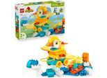 Konstruktionsspielsteine LEGO "Tiere auf Rädern 3-in-1-Set (10448), LEGO DUPLO Town", bunt, Spielbausteine, Baby, Kunststoff, Konstruktionsspielsteine, Made in Europe