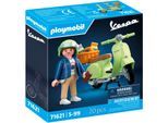 Konstruktions-Spielset PLAYMOBIL "1969 Vespa 150 Sprint Veloce, Hellgrün (71621), Vespa", bunt, Spielbausteine, Kinder, Kunststoff, Konstruktions-Spielset, Made in Europe