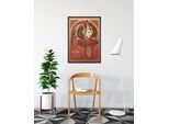 Wandbild KOMAR "Star Wars Queen Padmé Amidala", orange (farbe bild(er): orange), Disney, 1 Stk., Vlies, Bilder, Wandbild, 30 x 40 cm (Breite x Höhe) - Kinderzimmer, Dekoration