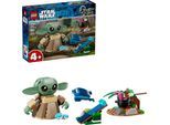 Konstruktionsspielsteine LEGO "Grogus Zuhause (75443), LEGO Star Wars", bunt, Spielbausteine, Kinder, Kunststoff, Konstruktionsspielsteine, Made in Europe