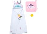 Puppen Accessoires-Set BABY BORN "Kapuzenhandtuch Set", bunt, Puppenausstattungen, Kinder, Polyester, Puppen Accessoires-Set