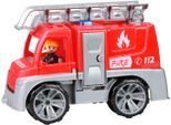 Spielzeug-Feuerwehr LENA "TRUXX", bunt, Spielzeugfahrzeuge, KinderB:15,5cm H:19,5cm T:29cm, Spielzeug-Feuerwehr, inklusive Spielfigur; Made in Europe, B:15,5cm H:19,5cm T:29cm