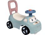 Rutscherauto SMOBY "Little Smoby Rutschauto", blau (hellblau), Rutschautos, KinderB:27cm H:40cm T:54cm, Kunststoff, Rutscherauto, auch als Lauflernhilfe nutzbar; Made in Europe, B:27cm H:40cm T:54cm
