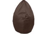 Sitzsack KINZLER "Kimi small", braun, B:65cm H:110cm, Polyester, Sitzsäcke, Sitzsack, Uni Farben, mit Taschen & Tragegriff, Outdoor geeignet, Kinderzimmer