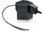 SIEMENS Milchschlauch-Adapter "TZ50001", grau, Haushaltsgeräteadapter, zur Nutzung externer Milchbehältnisse, spülmaschinengeeignet, schwarz, Milchschlauch-Adapter