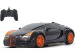 RC-Auto JAMARA "Bugatti Grand Sport Vitesse - 40 MHz schwarz", bunt (schwarz, orange), Fernlenkfahrzeuge, KinderB:18,6cm H:8,8cm T:9cm, Kunststoff, RC-Auto, B:18,6cm H:8,8cm T:9cm