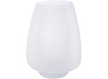 Tischvase OTTO HOME "Noema", weiß, H:21cm Ø:27cm, Glas, Vasen, Tischvase, aus Glas, mit matter Farbgestaltung