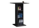 Stehpult VCM "Holz Stehpult Rednerpult Stehtisch Bofus", schwarz, B:70cm T:70cm, Tische, Stehpult