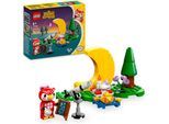 Konstruktionsspielsteine LEGO "Sternbeobachtung mit Eufemia (77053), LEGO Animal Crossing", bunt, Spielbausteine, Kinder, Kunststoff, Konstruktionsspielsteine, Made in Europe