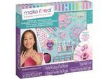Kreativset MAKE IT REAL "Press-on Nageldesigner", bunt, Kreativsets, Kinder, Kreativset