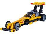 Konstruktions-Spielset JAMARA "CaDA, Bricks, Drag Racing gelb (402863)", gelb, Spielbausteine, Kinder, Kunststoff, Konstruktions-Spielset