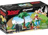 Konstruktions-Spielset PLAYMOBIL "Wildschweinjagd (71160), Asterix", bunt, Spielbausteine, Kinder, Kunststoff, Konstruktions-Spielset, Made in Europe