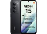 XIAOMI Smartphone "Redmi 15 128 GB", Energieeffizienz: B, schwarz (midnight schwarz), 128 GB, Mobiltelefone, Smartphone
