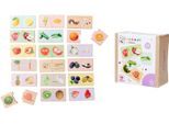 Puzzle EICHHORN "Montessori Puzzle", bunt, Puzzles, Kinder, Holz, Puzzle