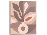 Poster REINDERS "Earth Abstract", braun (farbe bild(er): braun), B:40cm H:50cm T:1,6cm, MDF, Bilder, Poster