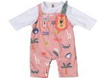 Puppenkleidung BABY BORN "Dschungel Strampler, 43 cm", bunt, Puppenkleidung, Baby, Puppenkleidung, mit Kleiderbügel