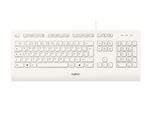 LOGITECH Tastatur "K280E Pro f/ Business", weiß, B:18,5cm H:2,6cm T:48cm, Tastaturen, Tastatur