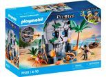 Konstruktions-Spielset PLAYMOBIL "Totenkopfinsel (71531), Pirates", bunt, Spielbausteine, Kinder, Kunststoff, Konstruktions-Spielset, Made in Europe