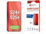 DISPLEX Displayschutzglas "Smart Glass", transparent, B:9,1cm H:1,5cm T:20mm, Displayfolien, Displayschutzfolie Displayschutz kratzer-resistent 9H unzerbrechlich, Displayschutzglas