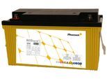 Solarakkus PHAESUN "AGM Sun Store 150", gelb (gelb, schwarz), B:177mm H:225mm T:408mm, Akkumulatoren, Solarakkus