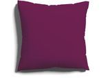 Kissenbezug SCHLAFGUT "EASY JERSEY Kissenhülle 100% Baumwolle, weicher Edel-Jersey, bügelfrei", lila (lila deep), B:80cm L:80cm, Jersey, Obermaterial: 100% Baumwolle, Kissenbezüge, Kissenbezug, mit farblich angepasstem Reißverschluss, pflegeleicht, formstabil