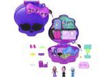 Spielwelt POLLY POCKET "Monster High Schatulle", lila, Spielfigurenwelten, KinderB:15cm H:6cm T:15cm, Kunststoff, Spielwelt, mit 3 kleinen Puppen, B:15cm H:6cm T:15cm