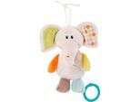 Spieluhr NICI "My First NICI Kollektion, Elefant Dundi", bunt, Spieluhren, BabyH:18cm, Polyester, Spieluhr, H:18cm
