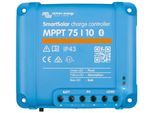 Solarladeregler VICTRON ENERGY "MPPT Victron SmartSolar 75/10", blau, B:10cm H:11,3cm T:4cm, Spannungsregler, Solarladeregler, Leistung maximal in Watt: 145 / 290