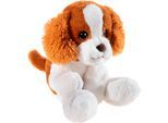 Kuscheltier HEUNEC "Chillaxpals, Hund Odie", braun (weiß, braun), Plüschfiguren, KinderH:50cm, Kuscheltier, H:50cm