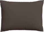 Kissenbezug SCHLAFGUT "Premium Kissenbezug Knitted Jersey (1 St)", beige (sand deep), B:70cm L:90cm, Jersey, Obermaterial: 95% Baumwolle, 5% Elasthan, Kissenbezüge, Kissenbezug, Ton-in-Ton Reißverschluss, Bio-Baumwolle mit Elasthan, Uni, OEKO Tex